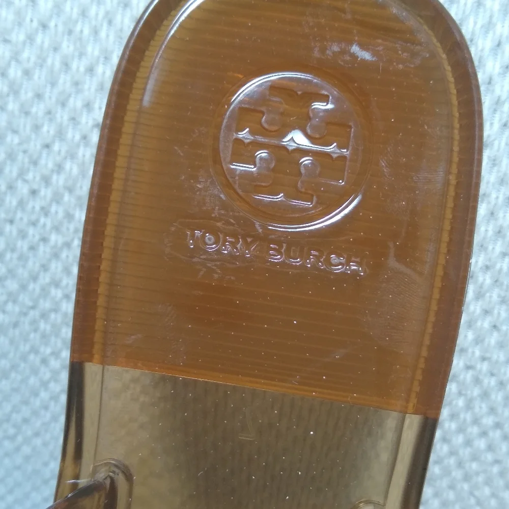 Tory Burch Mini Miller Flat Thong Brown Size 7 - Picture 4 of 7